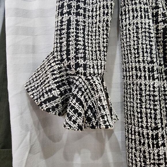 Lauren by Ralph Lauren Womens‎ Plaid Ruched Dress Size 14 - Picture 8 of 15